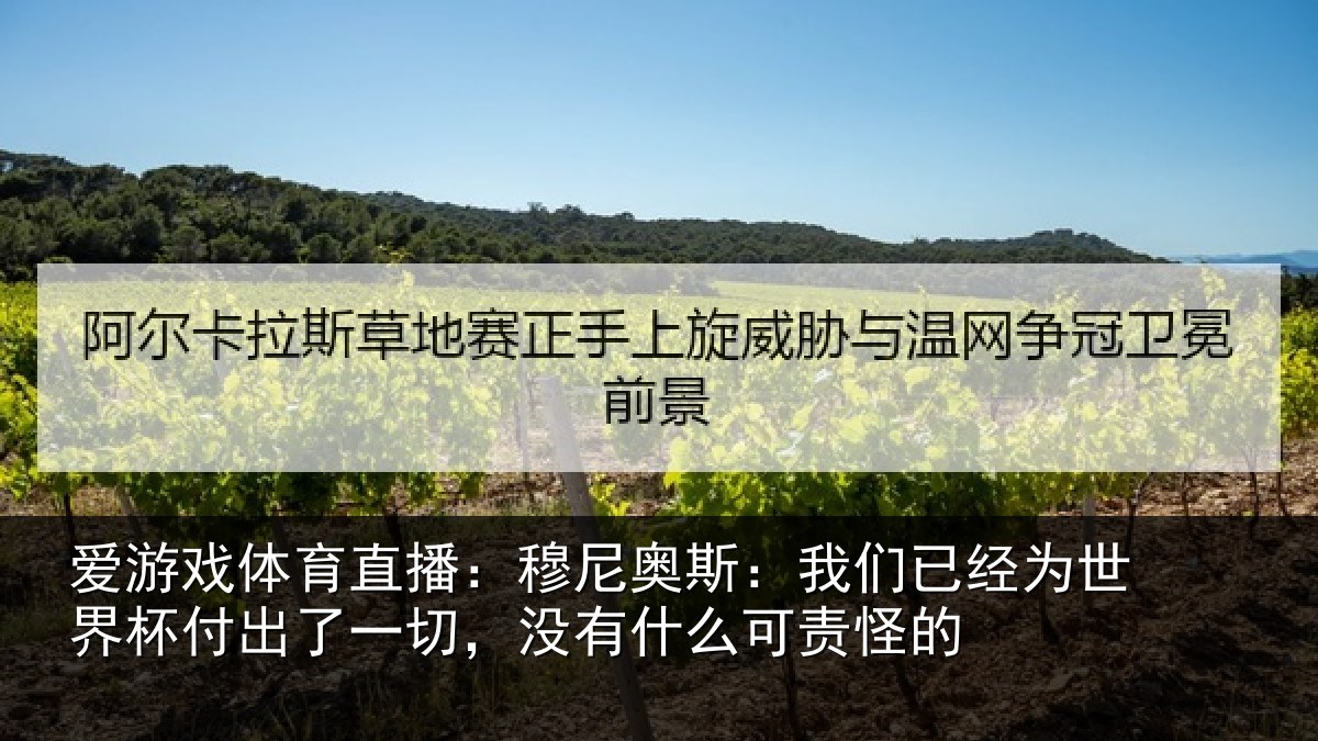 爱游戏体育直播：穆尼奥斯：我们已经为世界杯付出了一切，没有什么可责怪的